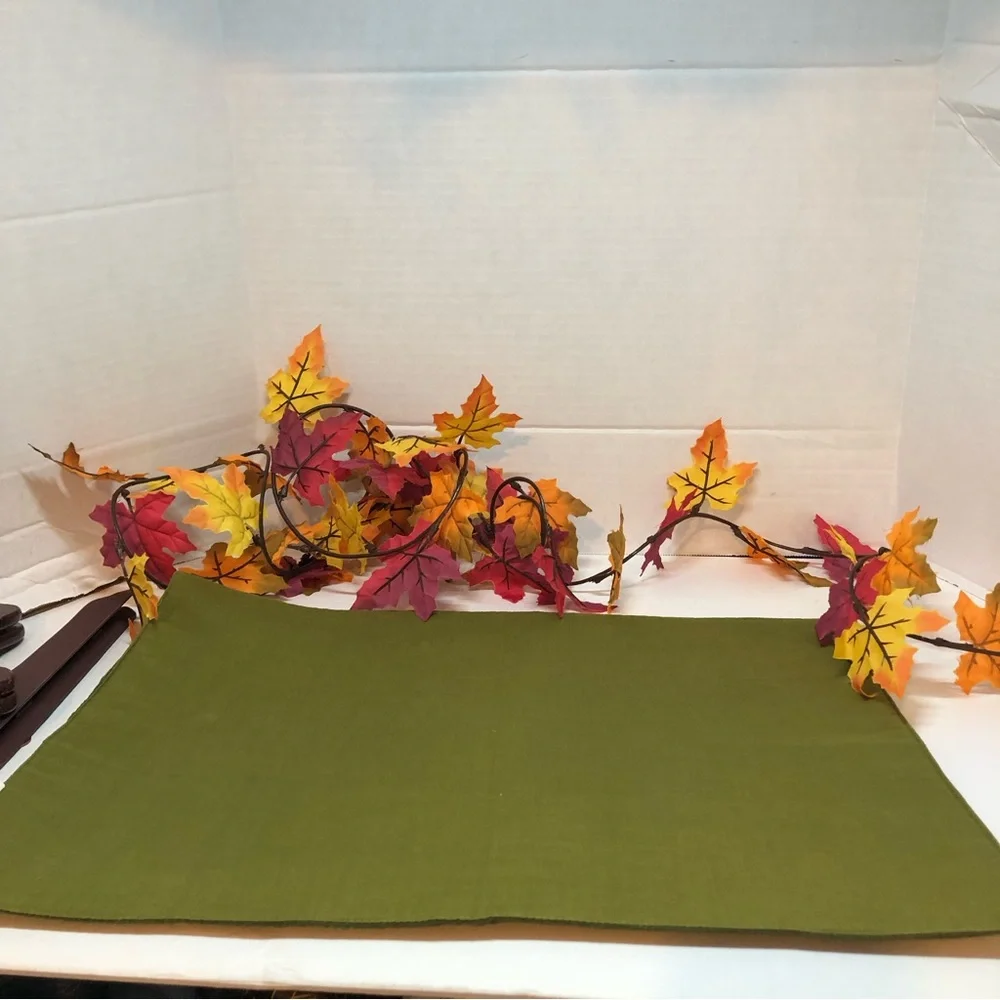 Set Of 2 Fall Target Harvest Table Placemats Fall Leaves Pumpkins Squash